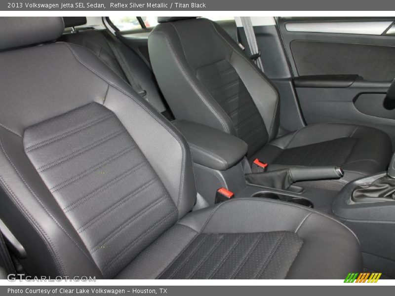 Reflex Silver Metallic / Titan Black 2013 Volkswagen Jetta SEL Sedan