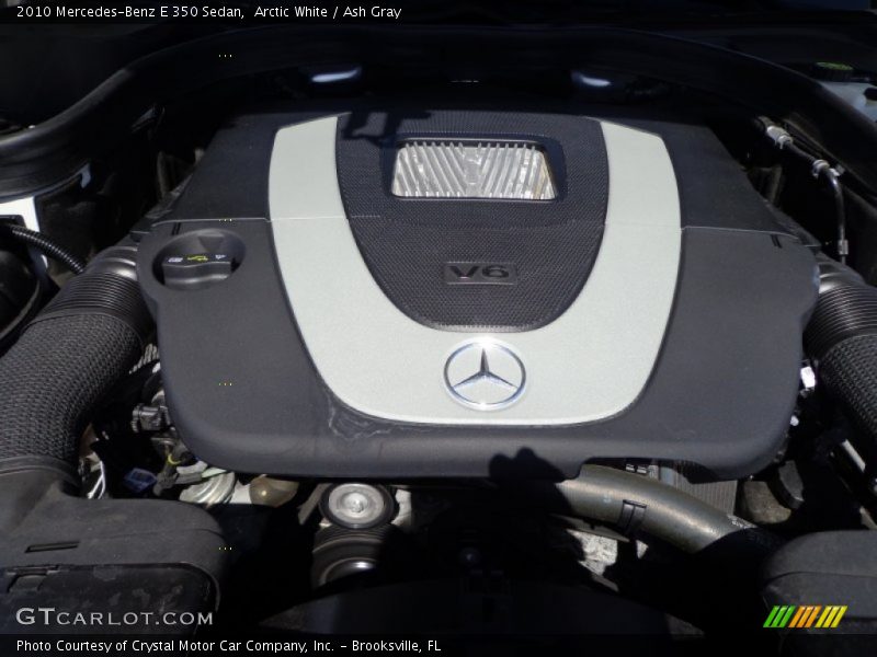 Arctic White / Ash Gray 2010 Mercedes-Benz E 350 Sedan