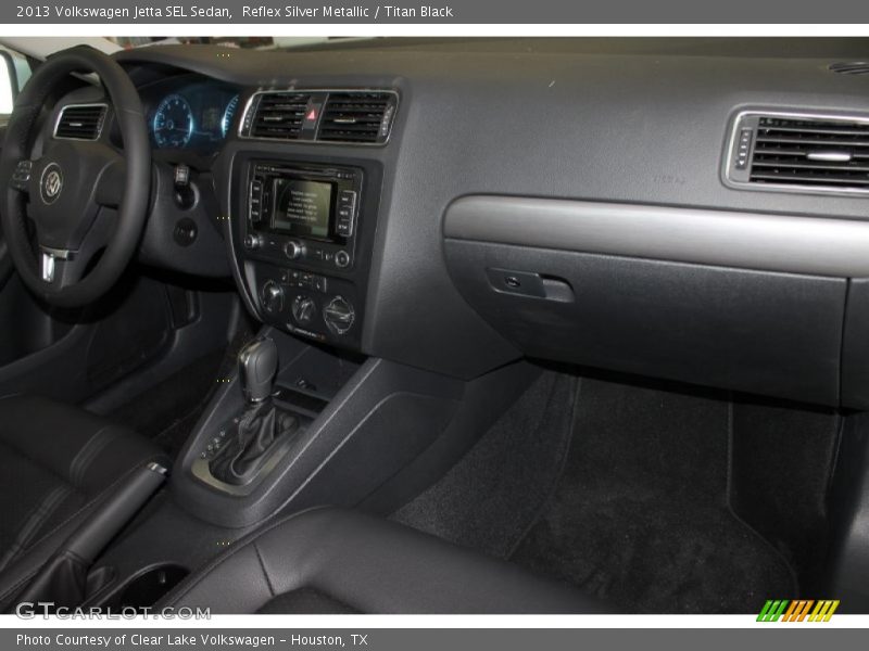Reflex Silver Metallic / Titan Black 2013 Volkswagen Jetta SEL Sedan