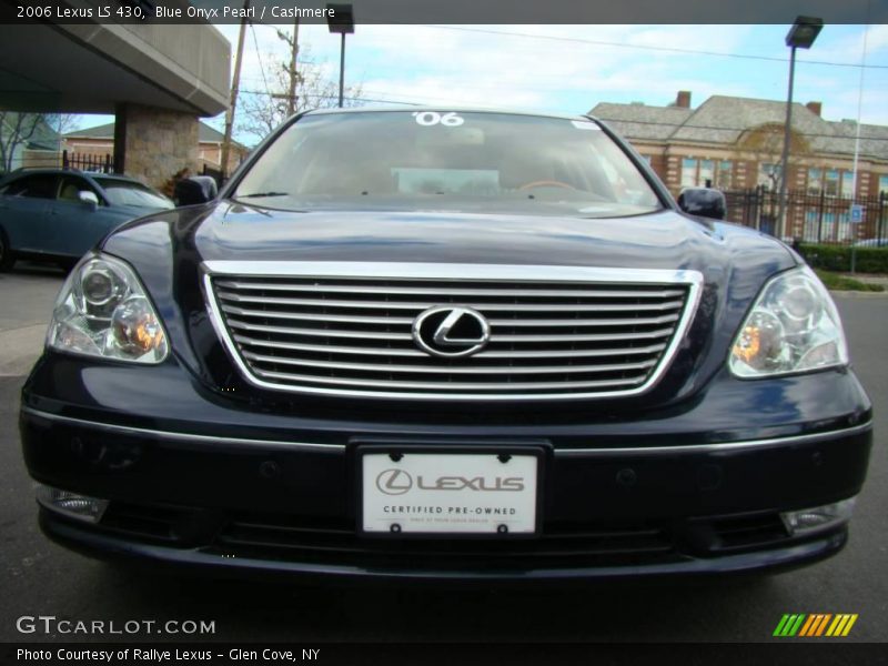 Blue Onyx Pearl / Cashmere 2006 Lexus LS 430