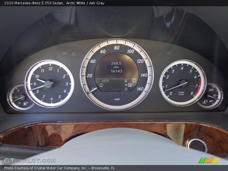 Arctic White / Ash Gray 2010 Mercedes-Benz E 350 Sedan