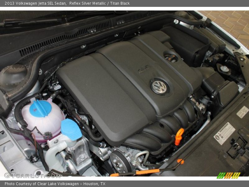 Reflex Silver Metallic / Titan Black 2013 Volkswagen Jetta SEL Sedan