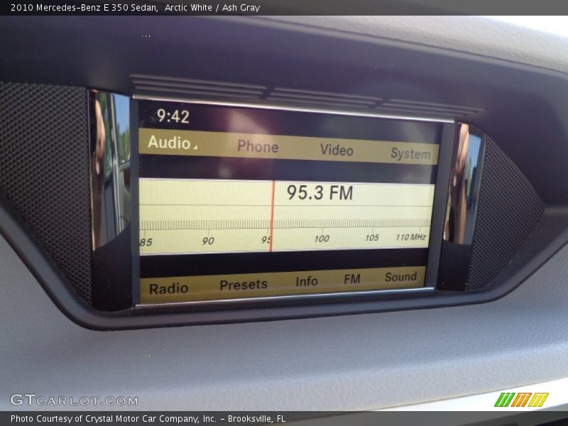 Arctic White / Ash Gray 2010 Mercedes-Benz E 350 Sedan
