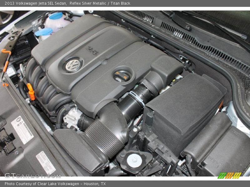 Reflex Silver Metallic / Titan Black 2013 Volkswagen Jetta SEL Sedan