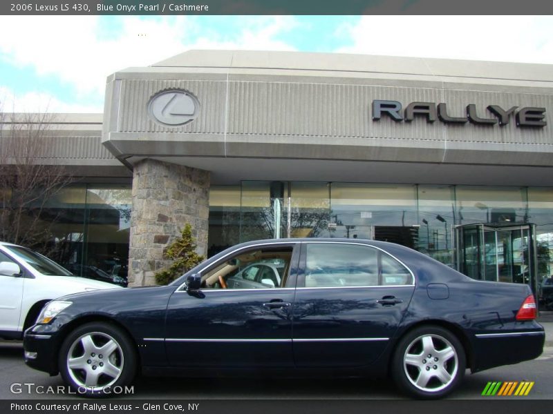 Blue Onyx Pearl / Cashmere 2006 Lexus LS 430