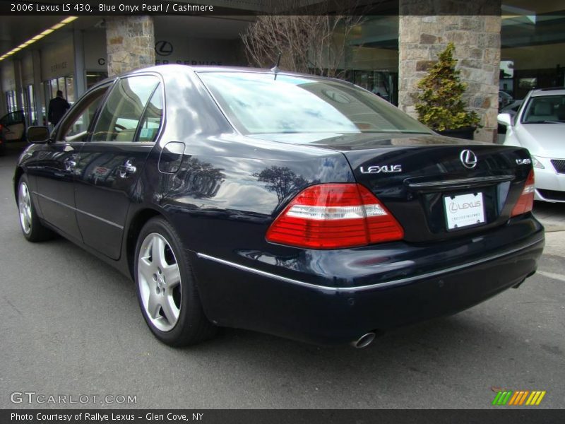 Blue Onyx Pearl / Cashmere 2006 Lexus LS 430