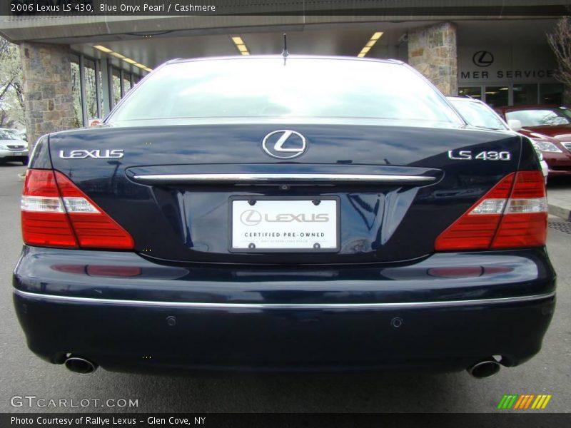 Blue Onyx Pearl / Cashmere 2006 Lexus LS 430