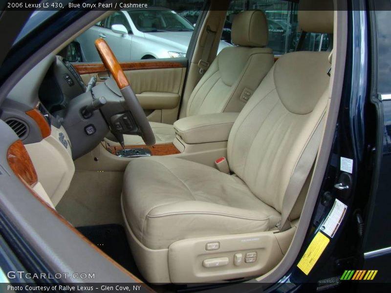 Blue Onyx Pearl / Cashmere 2006 Lexus LS 430