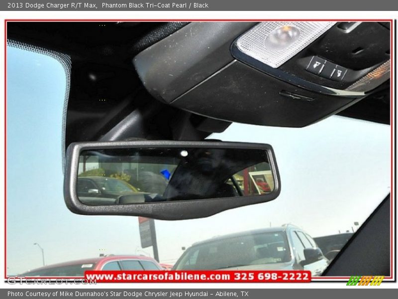 Phantom Black Tri-Coat Pearl / Black 2013 Dodge Charger R/T Max