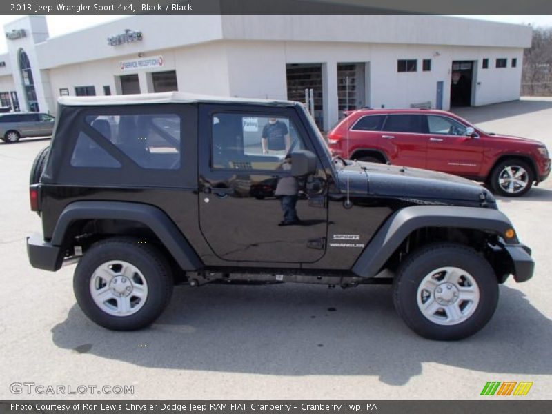 Black / Black 2013 Jeep Wrangler Sport 4x4