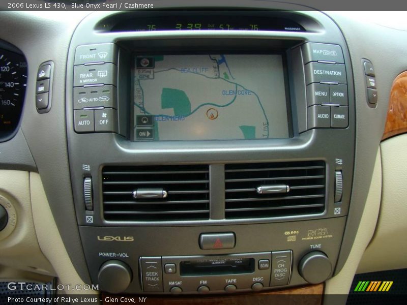 Blue Onyx Pearl / Cashmere 2006 Lexus LS 430