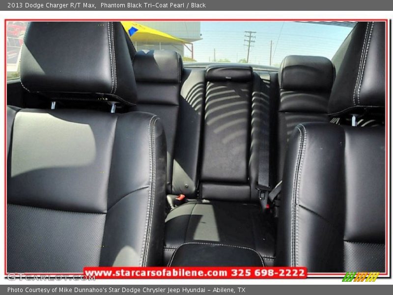 Phantom Black Tri-Coat Pearl / Black 2013 Dodge Charger R/T Max