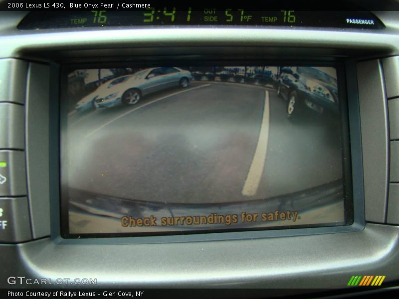 Blue Onyx Pearl / Cashmere 2006 Lexus LS 430