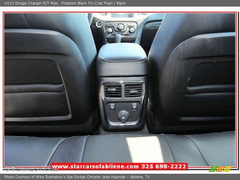 Phantom Black Tri-Coat Pearl / Black 2013 Dodge Charger R/T Max