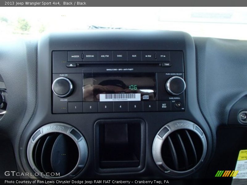 Black / Black 2013 Jeep Wrangler Sport 4x4