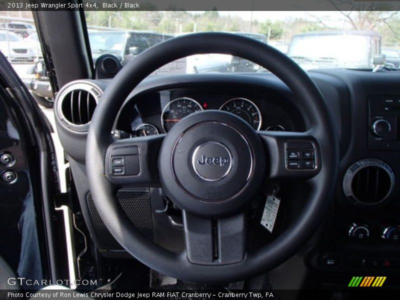 Black / Black 2013 Jeep Wrangler Sport 4x4
