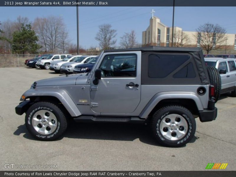 Billet Silver Metallic / Black 2013 Jeep Wrangler Sahara 4x4