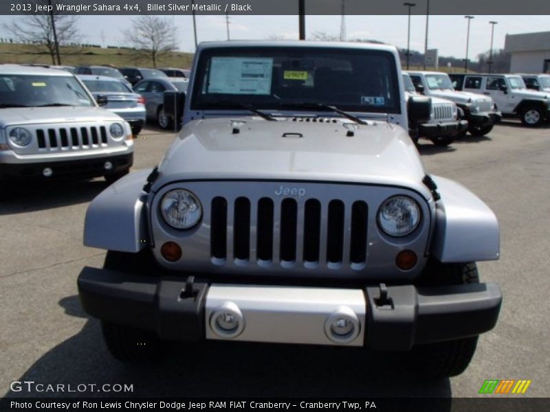 Billet Silver Metallic / Black 2013 Jeep Wrangler Sahara 4x4