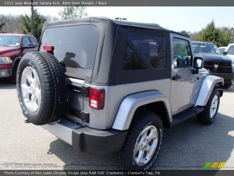 Billet Silver Metallic / Black 2013 Jeep Wrangler Sahara 4x4
