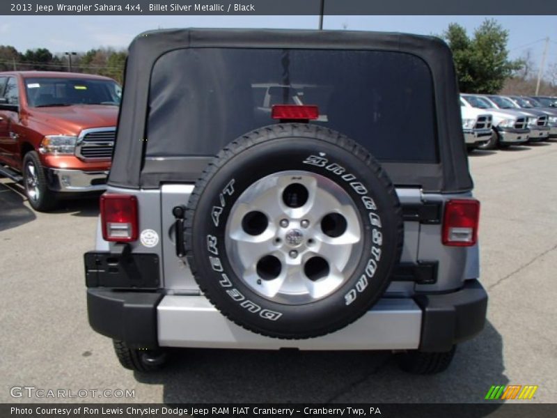 Billet Silver Metallic / Black 2013 Jeep Wrangler Sahara 4x4