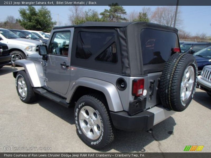 Billet Silver Metallic / Black 2013 Jeep Wrangler Sahara 4x4