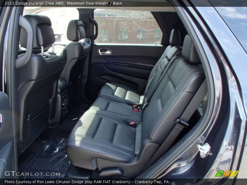 Maximum Steel Metallic / Black 2013 Dodge Durango Crew AWD