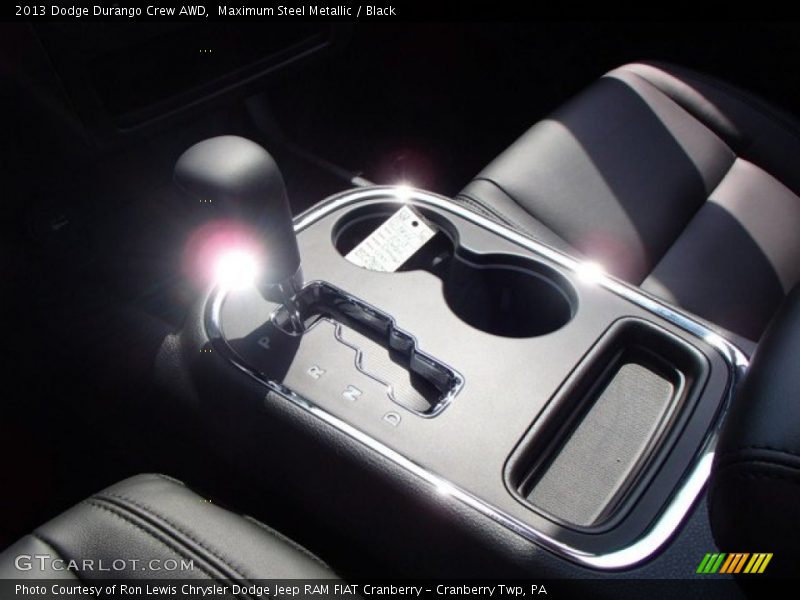 Maximum Steel Metallic / Black 2013 Dodge Durango Crew AWD