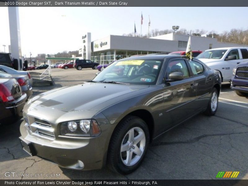 Dark Titanium Metallic / Dark Slate Gray 2010 Dodge Charger SXT