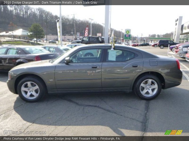 Dark Titanium Metallic / Dark Slate Gray 2010 Dodge Charger SXT