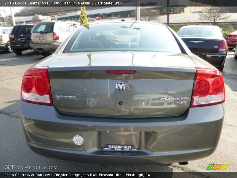 Dark Titanium Metallic / Dark Slate Gray 2010 Dodge Charger SXT