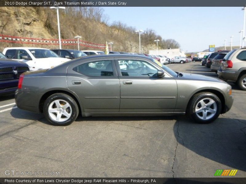 Dark Titanium Metallic / Dark Slate Gray 2010 Dodge Charger SXT