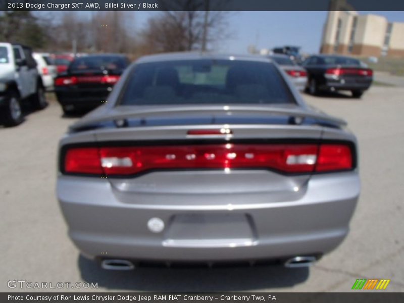 Billet Silver / Black 2013 Dodge Charger SXT AWD