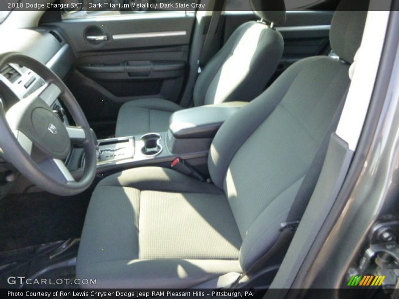 Dark Titanium Metallic / Dark Slate Gray 2010 Dodge Charger SXT