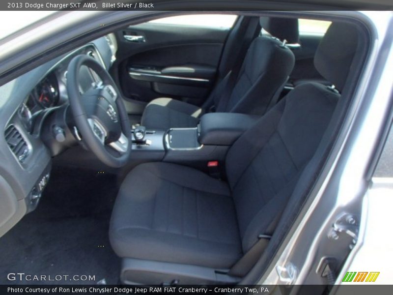 Billet Silver / Black 2013 Dodge Charger SXT AWD
