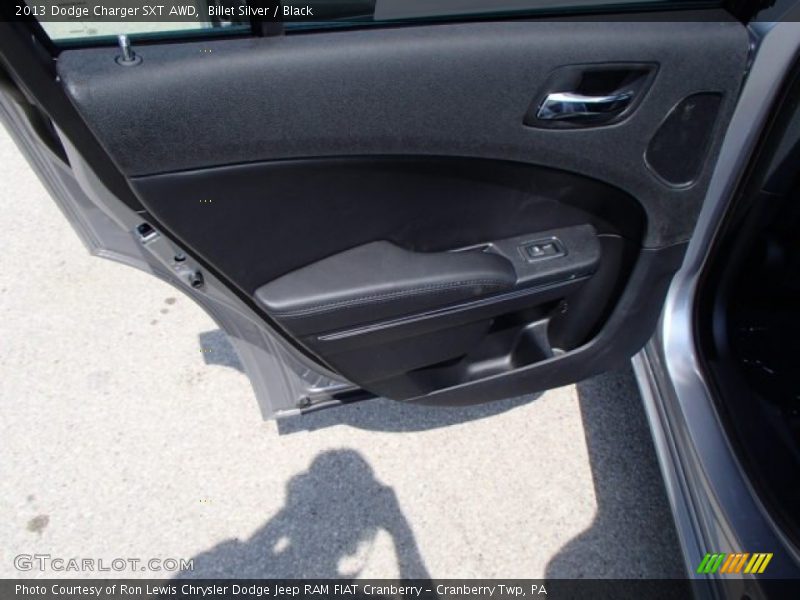 Billet Silver / Black 2013 Dodge Charger SXT AWD