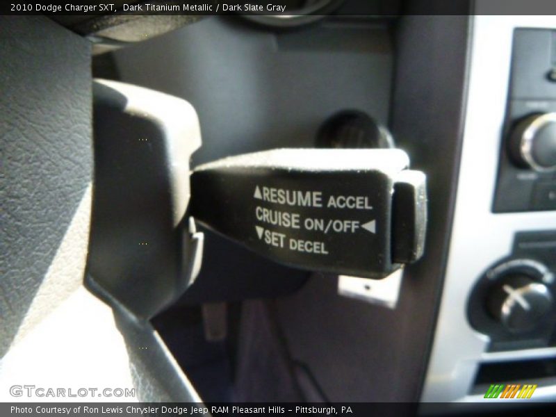 Dark Titanium Metallic / Dark Slate Gray 2010 Dodge Charger SXT