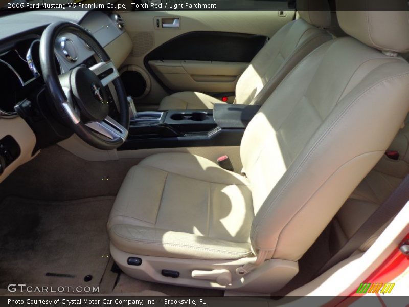 Torch Red / Light Parchment 2006 Ford Mustang V6 Premium Coupe
