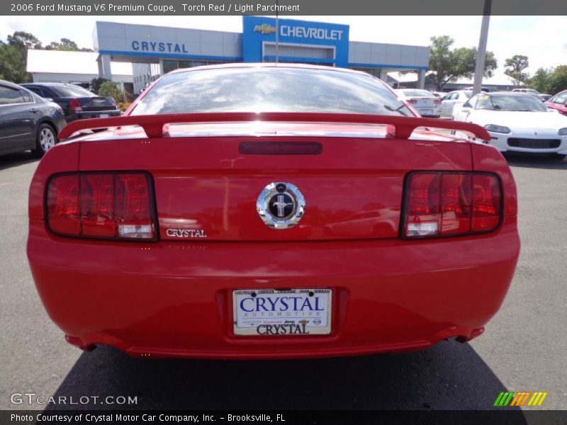 Torch Red / Light Parchment 2006 Ford Mustang V6 Premium Coupe
