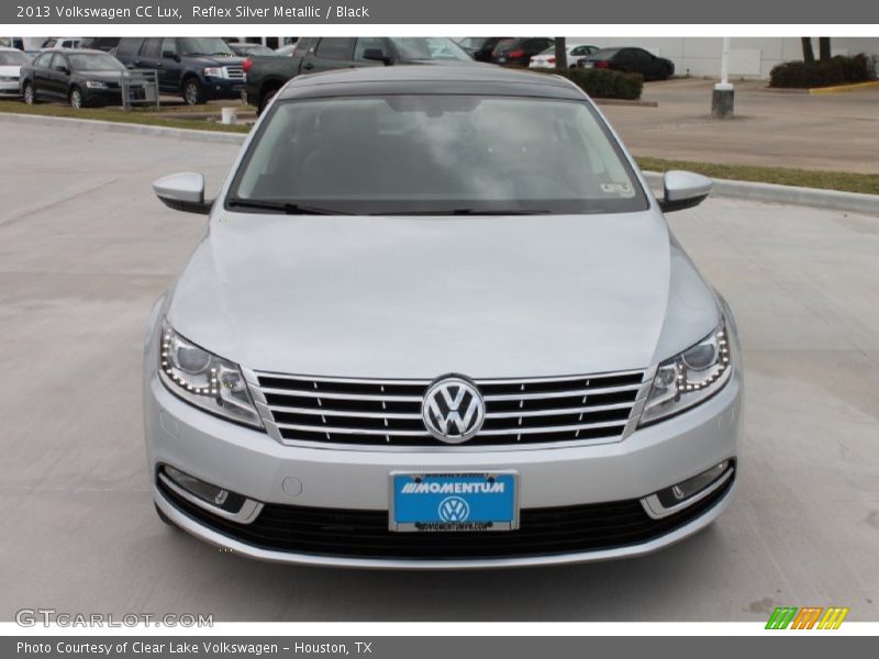 Reflex Silver Metallic / Black 2013 Volkswagen CC Lux