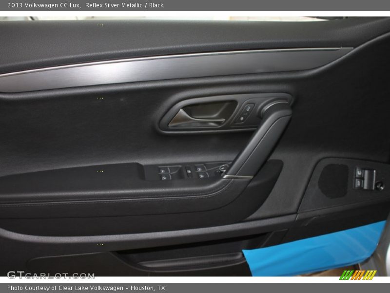 Reflex Silver Metallic / Black 2013 Volkswagen CC Lux