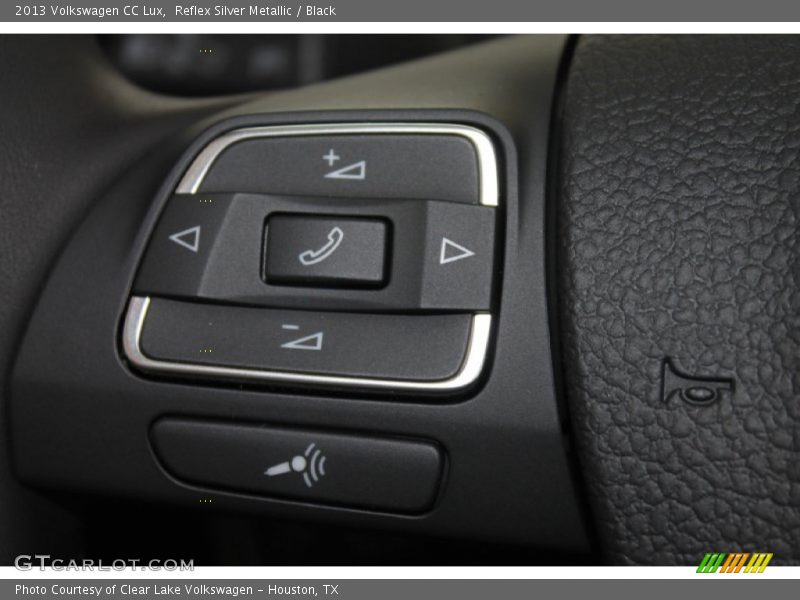 Reflex Silver Metallic / Black 2013 Volkswagen CC Lux
