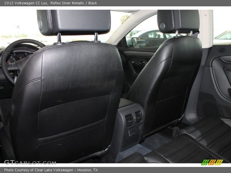 Reflex Silver Metallic / Black 2013 Volkswagen CC Lux