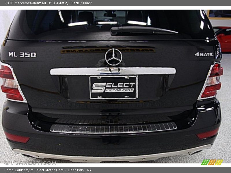Black / Black 2010 Mercedes-Benz ML 350 4Matic
