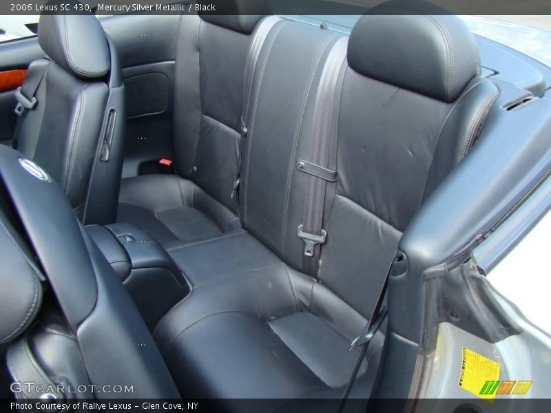 Mercury Silver Metallic / Black 2006 Lexus SC 430