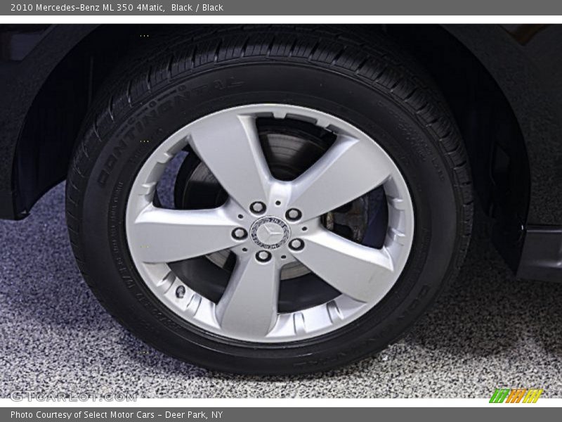 Black / Black 2010 Mercedes-Benz ML 350 4Matic