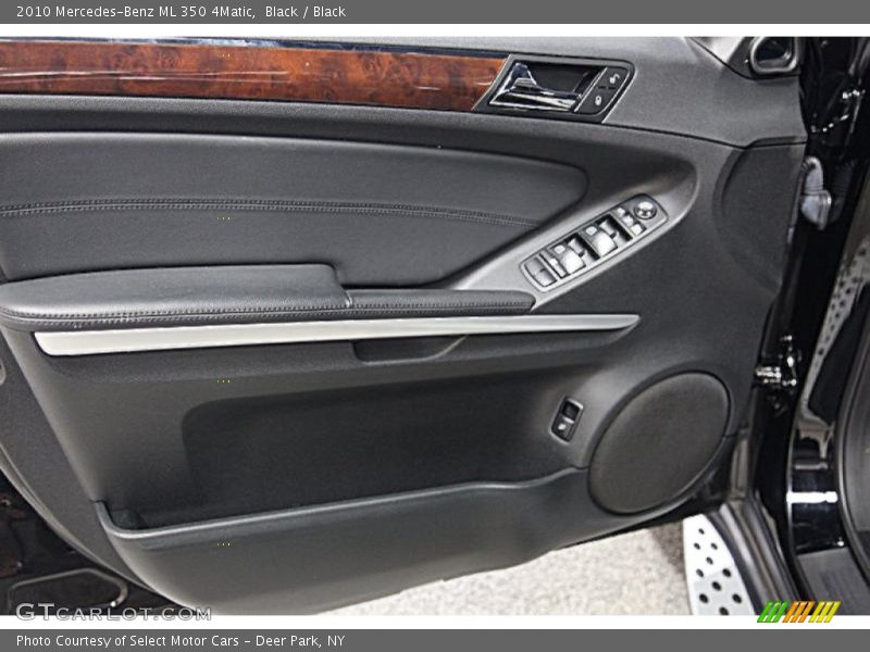Black / Black 2010 Mercedes-Benz ML 350 4Matic