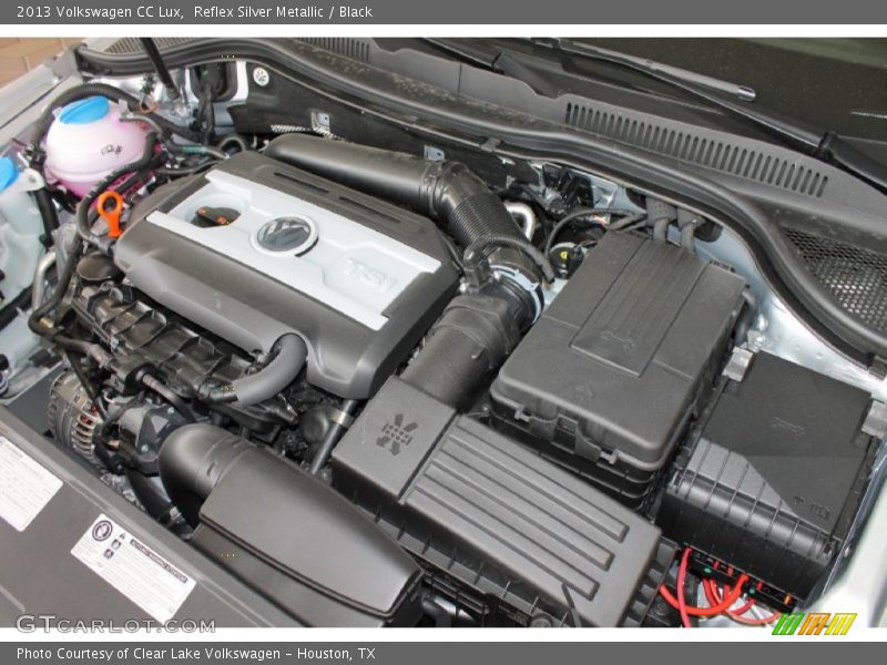 Reflex Silver Metallic / Black 2013 Volkswagen CC Lux