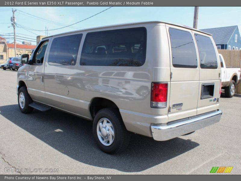 Pueblo Gold Metallic / Medium Pebble 2012 Ford E Series Van E350 XLT Passenger