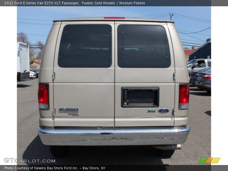 Pueblo Gold Metallic / Medium Pebble 2012 Ford E Series Van E350 XLT Passenger