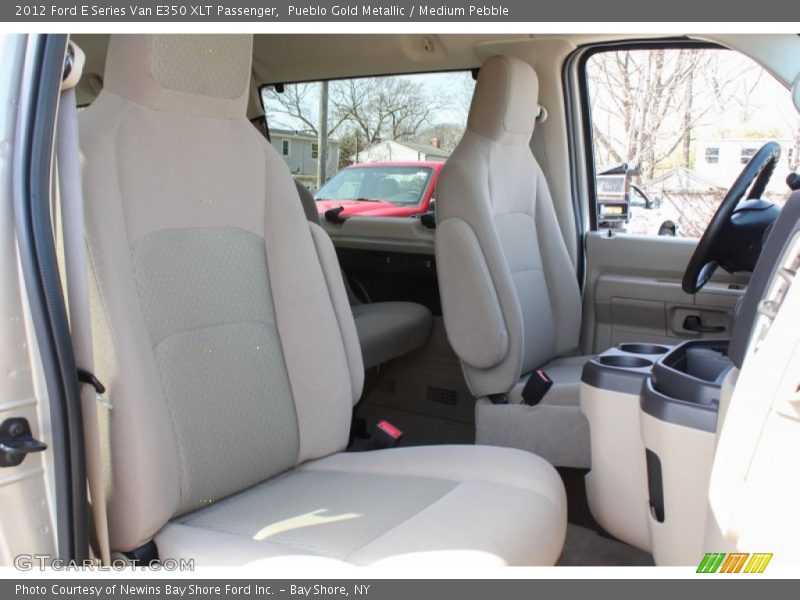 Pueblo Gold Metallic / Medium Pebble 2012 Ford E Series Van E350 XLT Passenger